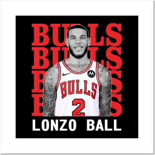 Chicago Bulls Lonzo Ball Posters and Art